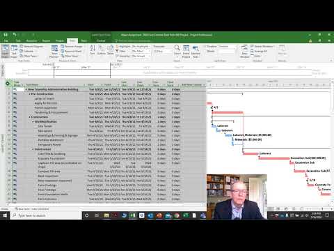 MS Project Tutorial 3 How to Maneuver Screens and Tables