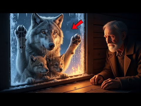 В морозную ночь волчий пёс постучался к избе — решение старика поразило всех