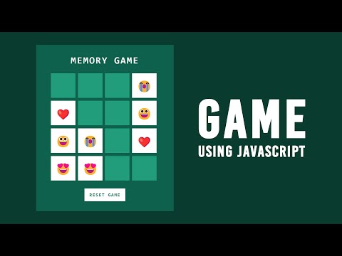 How to Create Memory Game in JavaScript