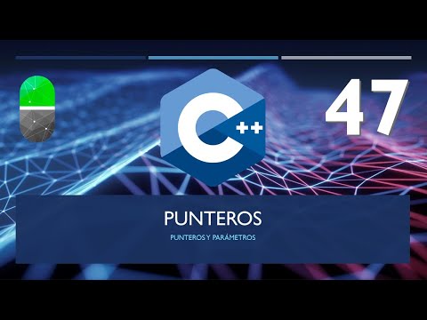 Curso C++. Punteros VI. Paso de punteros por parámetros. Vídeo 47