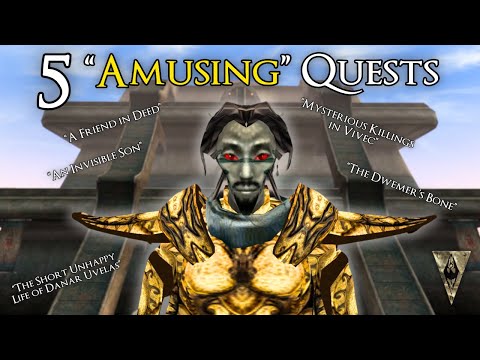 5 Amusing Side Quests found in Vivec! - Morrowind