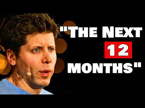 Sam Altman "The Future of Work" and the next 12 months...