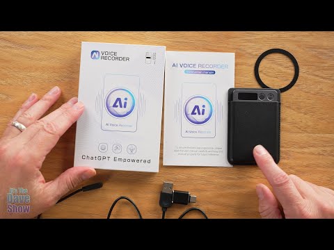 ultra slim AI voice recorder transcribe and summarize