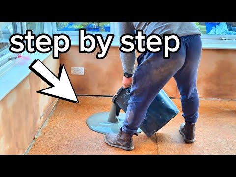 SELF LEVEL A FLOOR THE EASY WAY