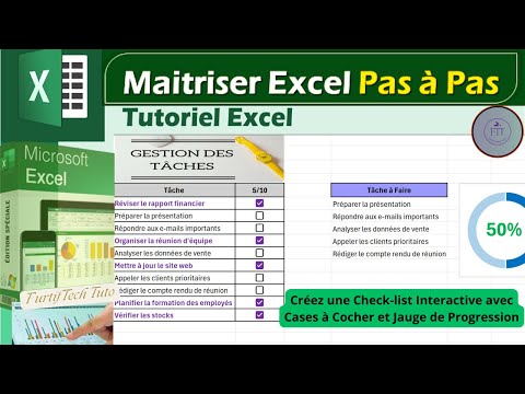Créez une Check-list Interactive avec Cases à Cocher et Jauge de Progression