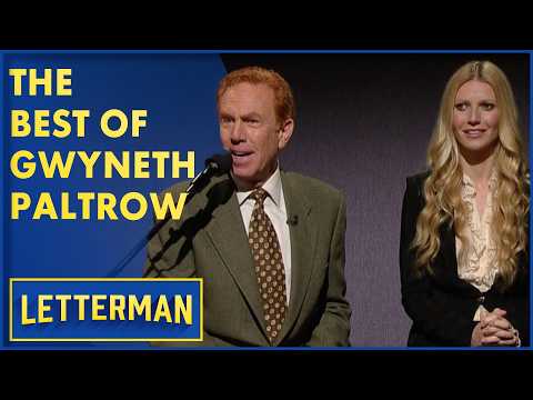 The Best Of Gwyneth Paltrow | David Letterman