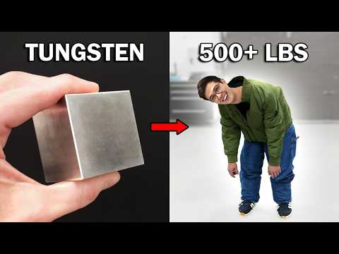 Making a ridiculously heavy tungsten suit (it broke my body)