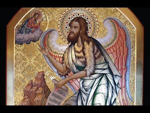 Sumy Icon The Process of Creating the Icons of the Prophet John the Baptist Master Class