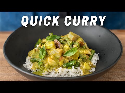 Easy 25 Minute Green Curry | WEEKNIGHTING