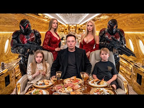 How Elon Musk's Family Secretly Travels