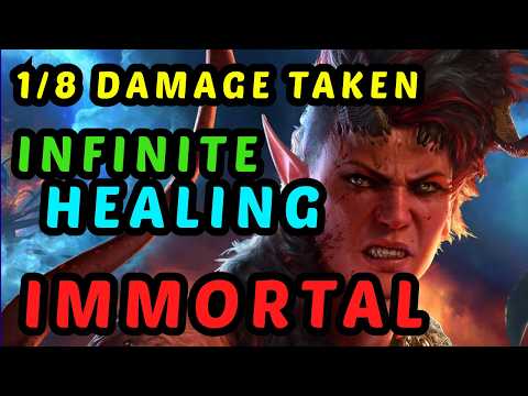 The IMMORTAL DODGE TANK - Karlach / Barbarian / Rogue Honour Build Guide