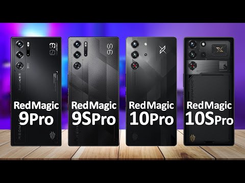 RedMagic 10S Pro VS RedMagic 10 Pro VS RedMagic 9S Pro VS RedMagic 9 Pro