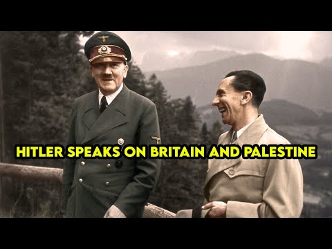 Hitler Speaks on Britain and Palestine – April 1939 (In English)