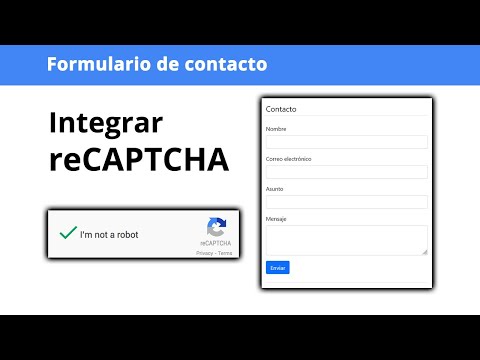 Protect form with Google reCaptcha