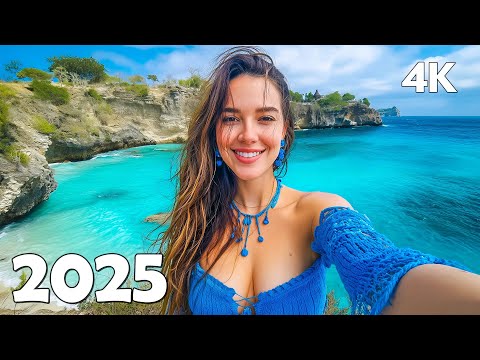 🌴 4K Tropical Deep House Chill Mix 2025 | Relaxing Summer Vibes for Beach, Travel & Lounge