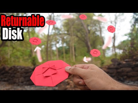 Captain america paper shield that's comes back - paper returnable disk- boomerang