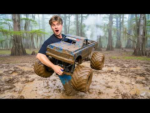 RC MONSTER TRUCK vs SWAMP - GONE WRONG!!!