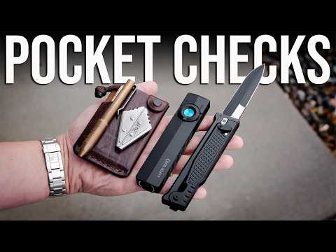 Blade HQ Knife Pocket Checks | What's In Your Pocket?