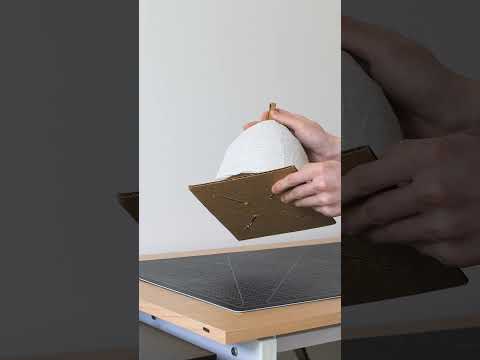 Lantern shade ASMR editionš” #lightingdesign #lamp #prototype #papercraft