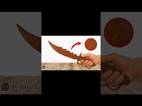Restoring a Rusty Knife