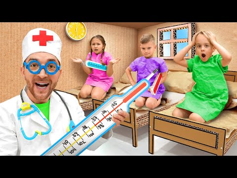 Çocuklar için Karton Hastane Macerası