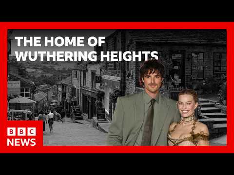 Wuthering Heights release brings hype to Brontë hometown | BBC News