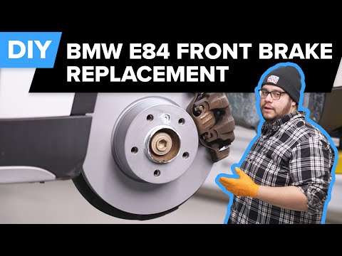 BMW E84 X1 Front Brake Rotor & Pad Replacement DIY (2013-2015 BMW X1 xDrive35i, sDrive28i)
