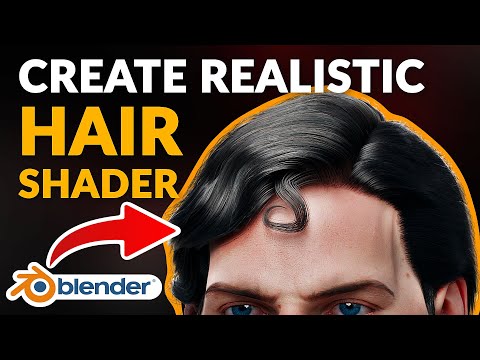 Creating a REALISTIC Hair Shader in Blender!