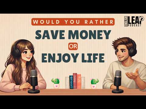 English Podcast for Easy English Conversation | Learn English in Daily Life | Save Money Or Enjoy?