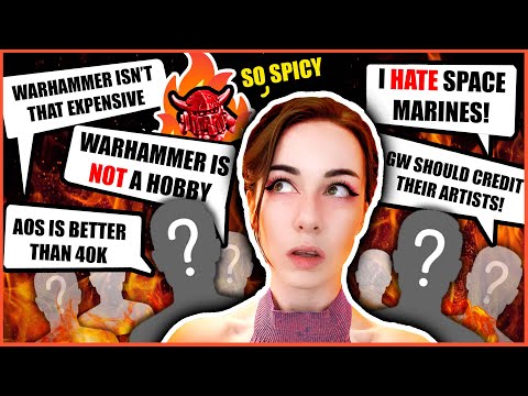 Rating your SPICY Warhammer Hot Takes!!