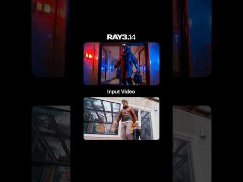 This is Ray3.14 with Modify (Video-to-Video). Better coherence for characters. Now in native 1080p.