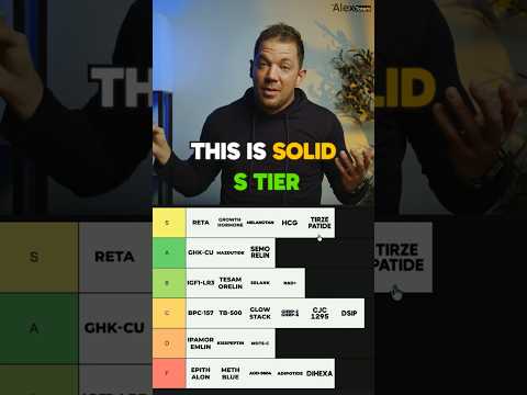 Peptide Tier List: Why Context Matters #shorts #shortsvideo