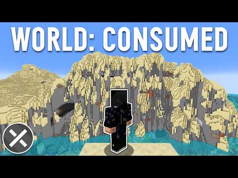 Surviving Minecraft's DESERT Worldtype...