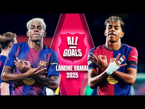 🔥 ALL OF LAMINE YAMAL’S GOALS IN 2025 | FC Barcelona 🔵🔴