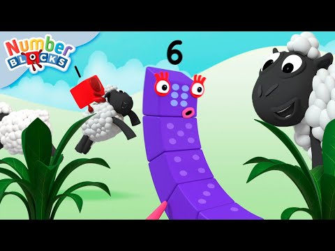 Counting Sheep, Time for Sleep 🐑 | Relaxing Counting for Kids | @Numberblocks