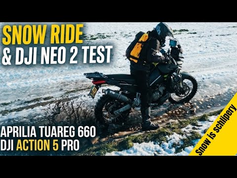 Winter Test: Aprilia Tuareg 660 + DJI Neo 2 - just a bit of a ramble