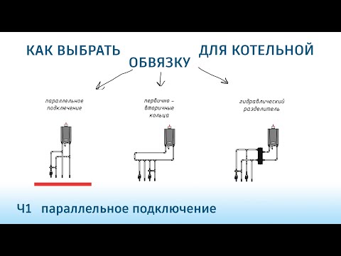 Как выбрать обвязку для котельной Ч1 параллельное подключение