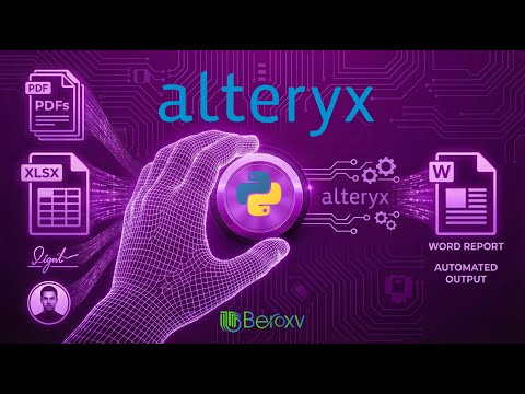 How to Automate Word Reports using Alteryx & Python: Insert Dynamic Text, Tables & Images