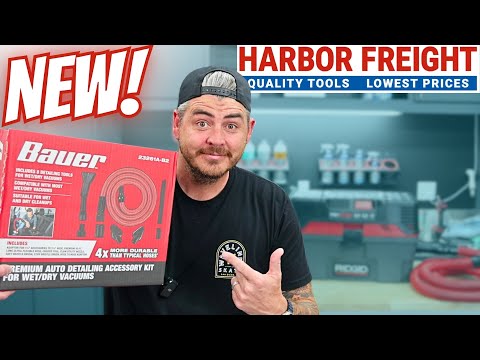 Detailing Accessory Kit at Harbor Freight | Bauer Detailing Kit for Wet/Dry Vacuums