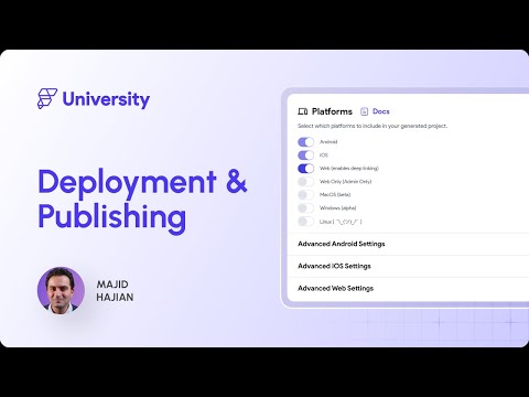 22. Deployment & Publishing | FlutterFlow University Expert Training