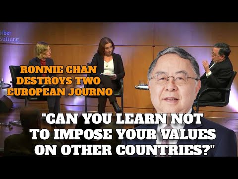 🔥 Watch Ronnie Chan Brutally Humiliates Two European Elites Over China’s Rise