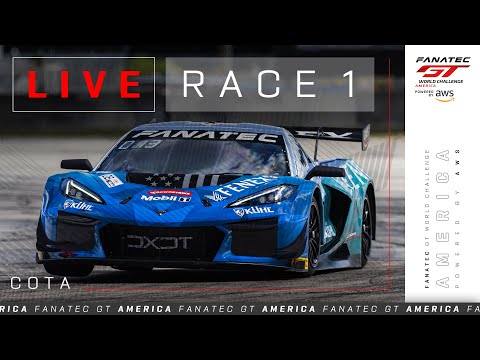 LIVE | Race 1 | Circuit of The Americas | Fanatec GT World Challenge America powered by AWS 2024