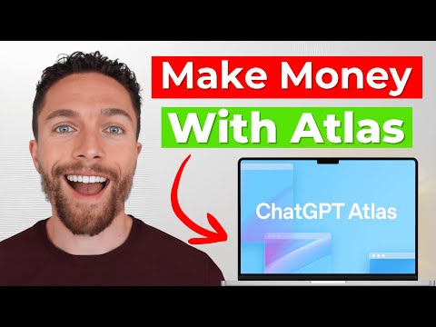 How To Use ChatGPT Atlas To Start a One Person Business (New AI Browser)