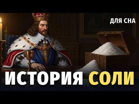 🌙 Лекция для сна 🧂📜 Соль: как МАЛЕНЬКИЙ КРИСТАЛЛ правил СУДЬБОЙ ИМПЕРИЙ?