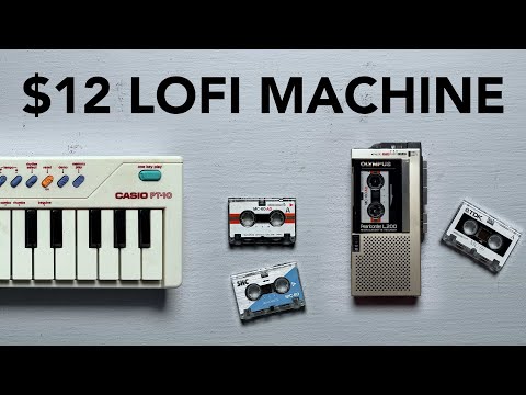 $12 Lofi Machine: Making Music with Microcassette Dictaphones + FREE SAMPLE