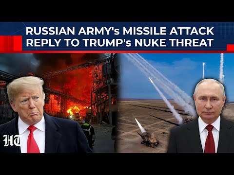 Russian Army's Missile Attack Reply To Trump's Nuclear Threat Causes Panic In Ukraine, Europe?|Putin