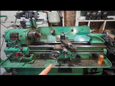 Clausing Colchester power-feed repair. Lathe Troubleshooting, Maintenance, Custom Parts. 13"x36"