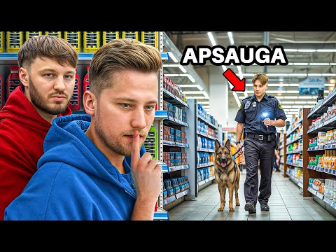 Praleidome VISĄ Naktį Parduotuvėje