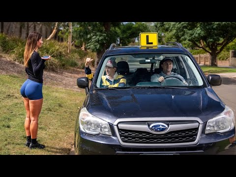 Learning how to Drive BUT I'm Uber Driving Prank