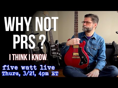 Why Not PRS? (I think I know)